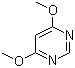 4,6-二甲氧基嘧啶分子结构 (CAS 5270-94-0)