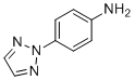 4-(2H-1,2,3-三唑-2-基)苯胺分子结构 (CAS 52708-34-6)