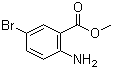 2-氨基-5-溴苯甲酸甲酯分子结构 (CAS 52727-57-8)