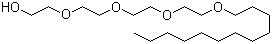 四聚乙二醇单月桂醚分子结构 (CAS 5274-68-0)