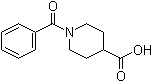 structure of CAS# 5274-99-7, 1-苯甲酰基-4-哌啶羧酸