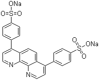 structure of CAS# 52746-49-3, 水合红菲罗啉二磺酸钠