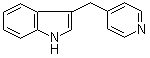 structure of CAS# 5275-07-0, 3-(4-吡啶基甲基)-1H-吲哚