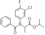 麦草氟异丙酯分子结构 (CAS 52756-22-6)