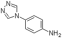 4-(4H-1,2,4-三唑-4-基)苯胺分子结构 (CAS 52761-74-7)