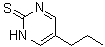 5-丙基-2(1H)-嘧啶硫酮分子结构 (CAS 52767-84-7)