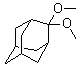 structure of CAS# 52776-45-1, 2,2-Dimethoxyadamantane
