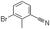 3-溴-2-甲基苯甲腈分子结构 (CAS 52780-15-1)