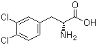 D-3,4-二氯苯丙氨酸分子结构 (CAS 52794-98-6)