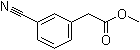 3-氰基苯乙酸甲酯分子结构 (CAS 52798-00-2)