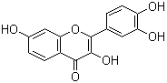 3,3',4',7-四羟基黄酮分子结构 (CAS 528-48-3)