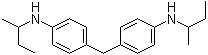 structure of CAS# 5285-60-9, 4,4'-Methylenebis(N-sec-butylaniline)