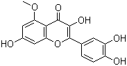 杜鹃黄素分子结构 (CAS 529-51-1)