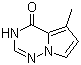 5-甲基吡咯并[2,1-f][1,2,4]三嗪-4(1H)-酮分子结构 (CAS 529508-54-1)