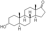 structure of CAS# 53-41-8, 雄酮