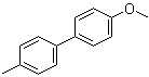 4-甲氧基-4'-甲基-1,1'-联苯分子结构 (CAS 53040-92-9)