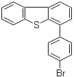 4-(4-溴苯基)二苯并噻吩分子结构 (CAS 530402-77-8)