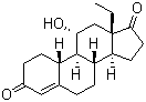 11a-羟基-18-甲基雌甾-4-烯-3,17-二酮分子结构 (CAS 53067-82-6)