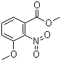 structure of CAS# 5307-17-5, Methyl 3-methoxy-2-nitrobenzoate