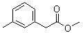 3-甲基苯基乙酸甲酯分子结构 (CAS 53088-69-0)
