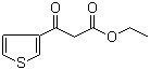 structure of CAS# 53090-46-3, 3-氧代-3-(3-噻吩基)丙酸乙酯