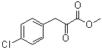 structure of CAS# 53101-00-1, 3-(4-氯苯基)丙酮酸甲酯