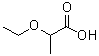 structure of CAS# 53103-75-6, 2-Ethoxypropanoic acid