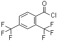 2,4-双(三氟甲基)苯甲酰氯分子结构 (CAS 53130-43-1)