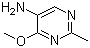 structure of CAS# 53135-45-8, 4-Methoxy-2-methyl-5-pyrimidinamine