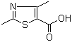 structure of CAS# 53137-27-2, 2,4-二甲基-1,3-噻唑-5-羧酸