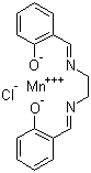 N,N'-双(亚水杨基)-1,2-乙二胺-锰(II)分子结构 (CAS 53177-12-1)