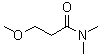 structure of CAS# 53185-52-7, N,N-二甲基-3-甲氧基丙酰胺