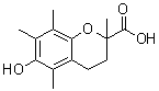 6-羟基-2,5,7,8-四甲基色满-2-羧酸分子结构 (CAS 53188-07-1)