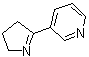 structure of CAS# 532-12-7, 3-(3,4-Dihydro-2H-pyrrol-5-yl)pyridine