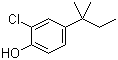 CAS # 5323-65-9, 2-Chloro-4-tert-amylphenol, 2-Chloro-4-(1,1-dimethylpropyl)pheno, 2-Chloro-4-tert-pentylphenol, 4-tert-Amyl-2-chlorophenol, NSC 2795