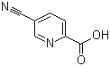 structure of CAS# 53234-55-2, 5-氰基-2-吡啶羧酸