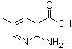 2-氨基-5-甲基烟酸分子结构 (CAS 532440-94-1)
