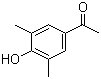 structure of CAS# 5325-04-2, 3',5'-二甲基-4'-羟基苯乙酮