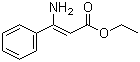 structure of CAS# 53256-19-2, (Z)-3-氨基-3-苯基-2-丙烯酸乙酯