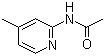 structure of CAS# 5327-32-2, 2-(乙酰氨基)-4-甲基吡啶