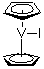 Bis(cyclopentadienyl)iodovanadium molecular structure (CAS 53291-02-4)