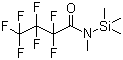 structure of CAS# 53296-64-3, N-甲基-N-三甲基硅基七氟丁酰胺