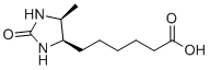 structure of CAS# 533-48-2, 脱硫生物素