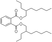 邻苯二甲酸二(2-丙基庚基)酯分子结构 (CAS 53306-54-0)