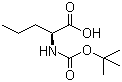 structure of CAS# 53308-95-5, Boc-L-Norvaline