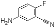 structure of CAS# 53312-81-5, 5-Amino-2-fluorobenzonitrile