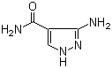structure of CAS# 5334-31-6, 3-氨基-1H-吡唑-4-甲酰胺