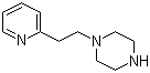 1-[2-(2-吡啶基)乙基]哌嗪分子结构 (CAS 53345-15-6)