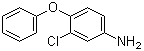structure of CAS# 5335-29-5, 2-氯-4-氨基二苯醚