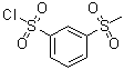structure of CAS# 5335-40-0, 3-甲烷磺酰基苯磺酰氯